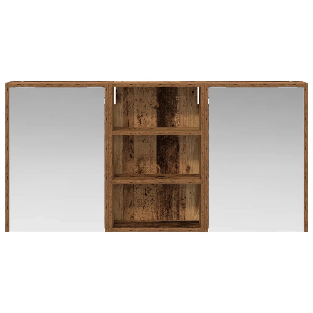 Set di Armadi da Bagno 3 pz 126 x 16 x 62.5 cm 3403830