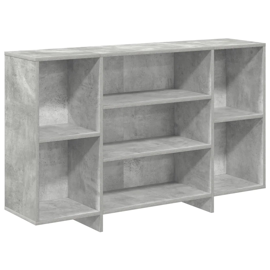 Credenza Grigio Cemento 120x30x75 cm in Truciolato cod mxl 13610