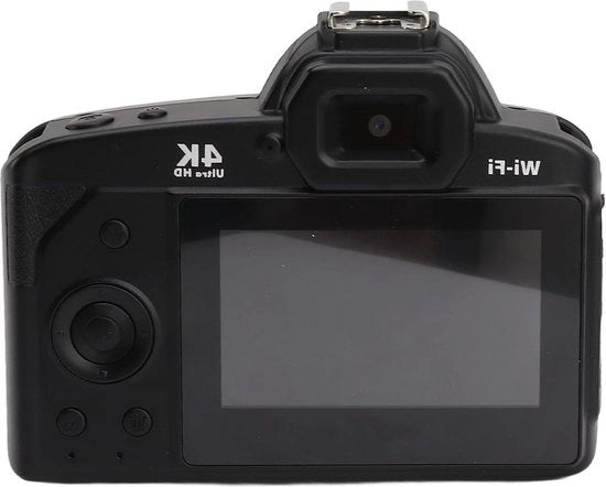 Macchina fotografica digitale 4K 64 MP con zoom 16x HD con controllo WiFi - Filtri per la pulizia - Doppia macchina fotografica per davanti e dietro - Lunga durata della batteria - Fotografia e video.