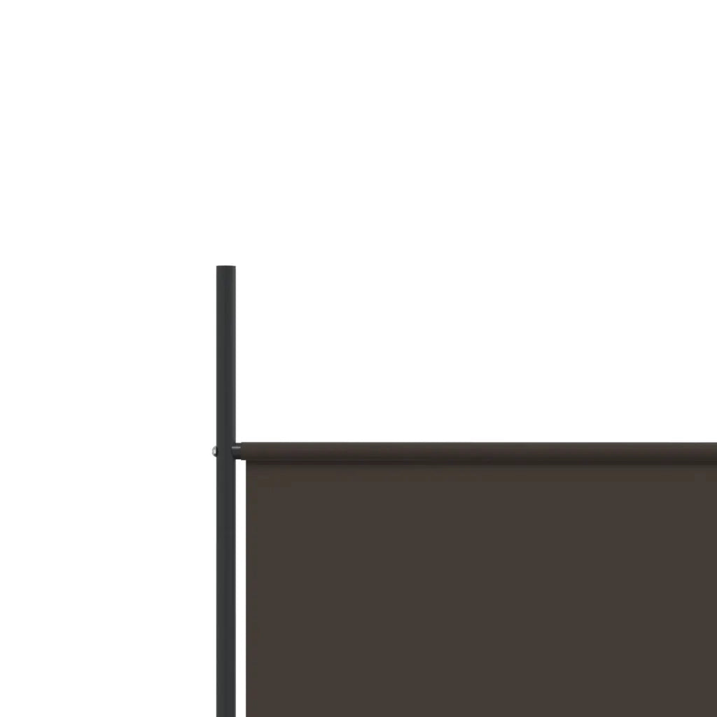 Divisorio a 6 Pannelli Marrone 300x200 cm in Tessuto cod mxl 69533