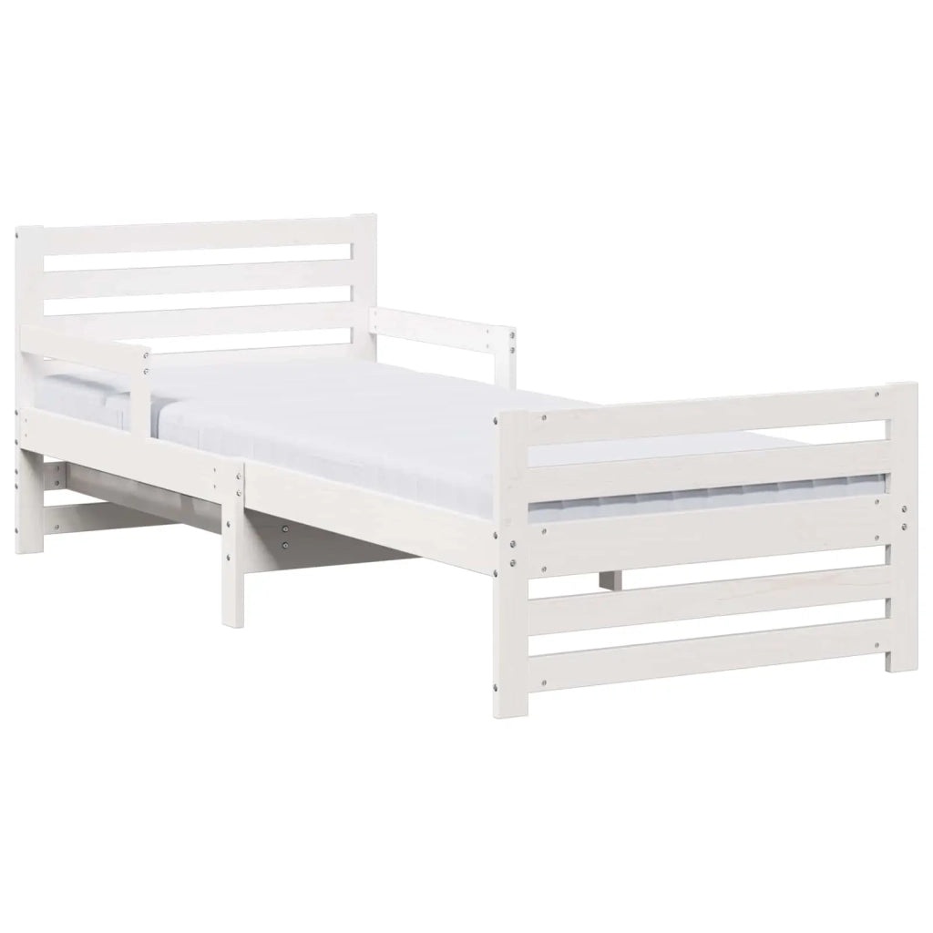 Struttura del letto Bianco 80 x 200 cm Pino massello 3385947