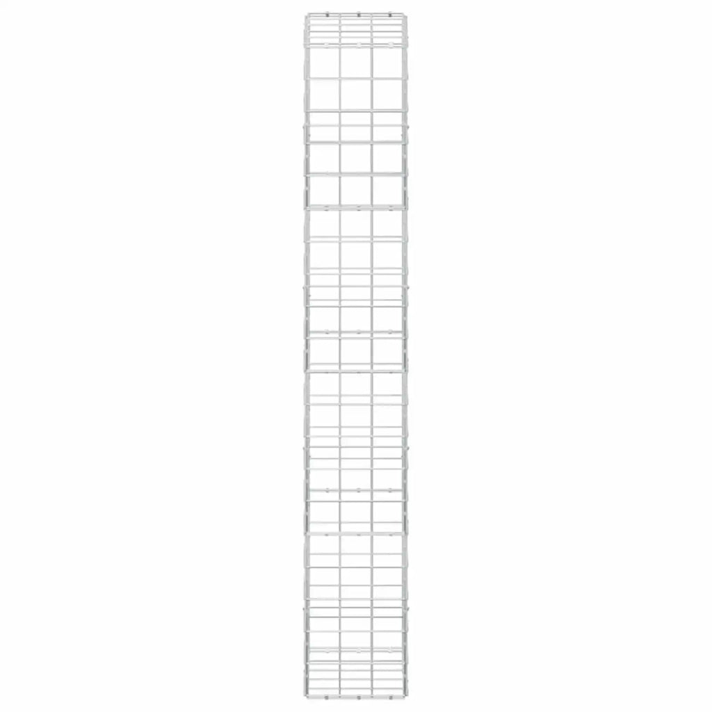 Gabione con Filo da 3,5 mm e Rete da 10x10 cm 50x30x200 cm 3463243