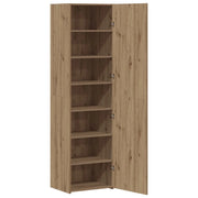 Credenza 2 pz | Madia | Buffet da pranzo | Armadio da pranzo Rovere artigianale 50 x 42,5 x 185 cm