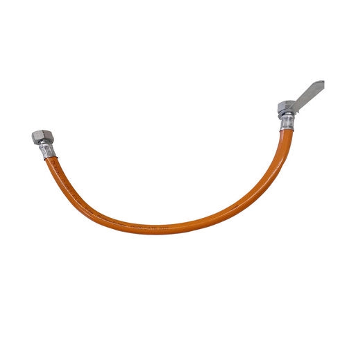 FLESSIBILE GAS FF IN GOMMA CON CHIAVETTA 30 BAR- cm 100- ATON- pezzi 1
