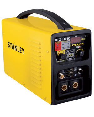 Saldatrice a TIG Inverter Stanley TIG201 i Hf-Dc con Valigetta