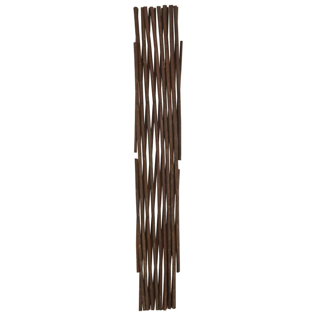 Recinzione a Traliccio in Salice 5 pz 180x60 cm 146072