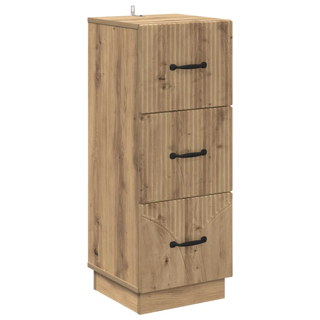 Mobile con Cassetti Rovere Artigianale 33 x 34,5 x 87 cm 895314