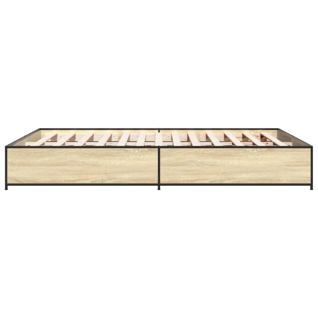 Giroletto Rovere Sonoma 120x200 cm in Legno Multistrato Metallo 3279848
