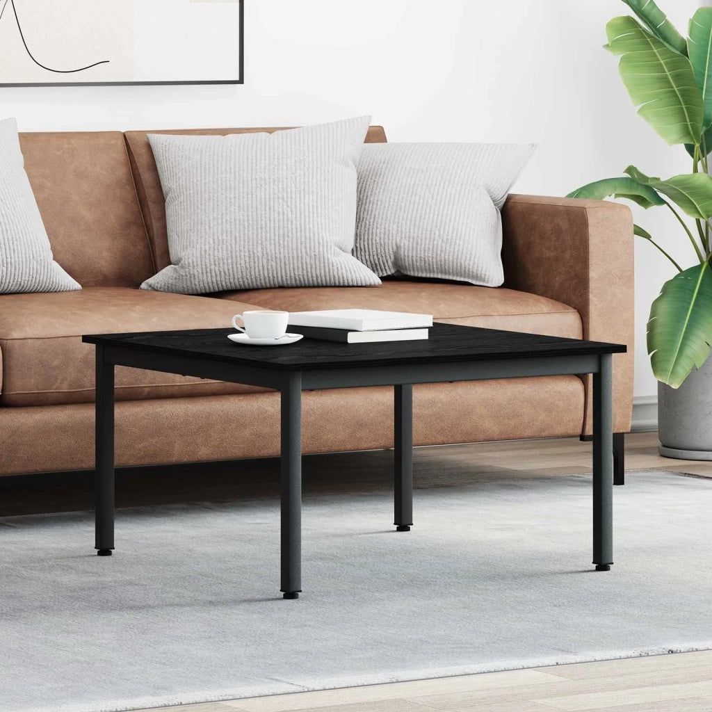Tavolino da salotto | Tavolino da caff¨¨ | Tavolino da Soggiorno Rovere Nero 80 x 80 x 45 cm