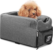 Hondenmand Auto con Cinturone - Sedia per Cani Auto - Sedia per Cani con Cinturone - Autostoletto per Cani - Sedia per Cani Auto con Cinturone