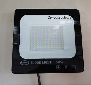 50W Faro Slim smd 144 LED 2250lm Luce Fredda 6400k Esterno IP66 - ZENCOCCO