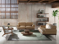 Poltrona in tessuto bianco