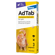 ADTAB COMPRESSE MASTICABILI PER GATTI 0,5-2,0 KG- 1,0 pz