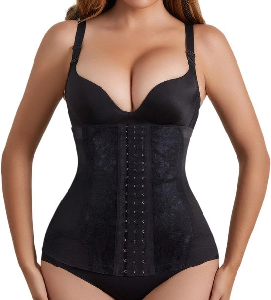 Corset per perdita di peso per donna per formare il corpo e bruciare grasso per il controllo della pancia con cinturino.