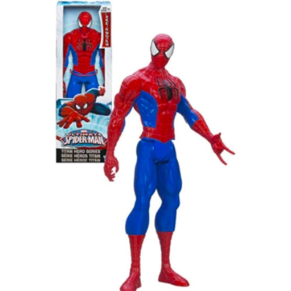 Trade Shop - Spiderman Ultimate Personaggi Marvel Avengers Gioco Per Bambini Supereroi 30 Cm -