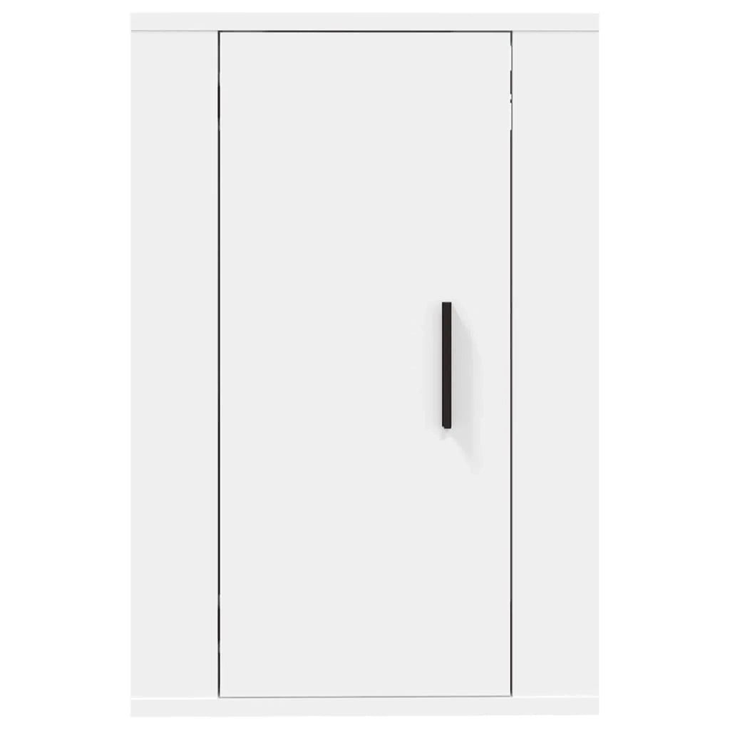 Mobile TV multimediale da parete mensola TV credenza mobile TV sala da pranzo soggiorno camera da letto 2 pezzi 40 x 34,5 x 60 cm bianco 02_0028912