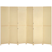 Paravento in bamb¨´ 6 pannelli ¨C Minimal ¨C 270x180 cm naturale