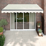 Tenda Sole Automatica Retrattile Crema 3x2,5 m 3154501
