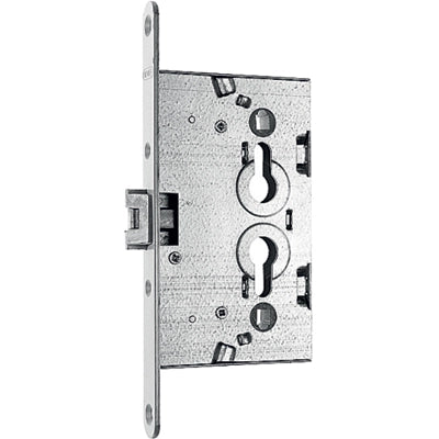 SERRATURA METALLO INFILARE PN5C NEMEF FEB  B.T ZINC F.MM 20 M1+SCR Q8 E.MM 65