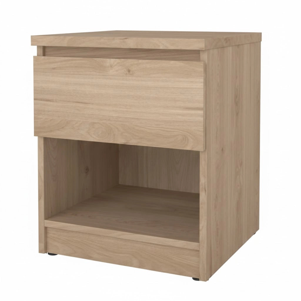 KIT COMODINO NAIA 1 CASS 40X40X49,5CM ROVERE- 1,0 pz