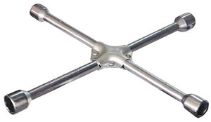 chiave a croce per autovetture mm. 17x19x21x23 cod:ferx.vit3062