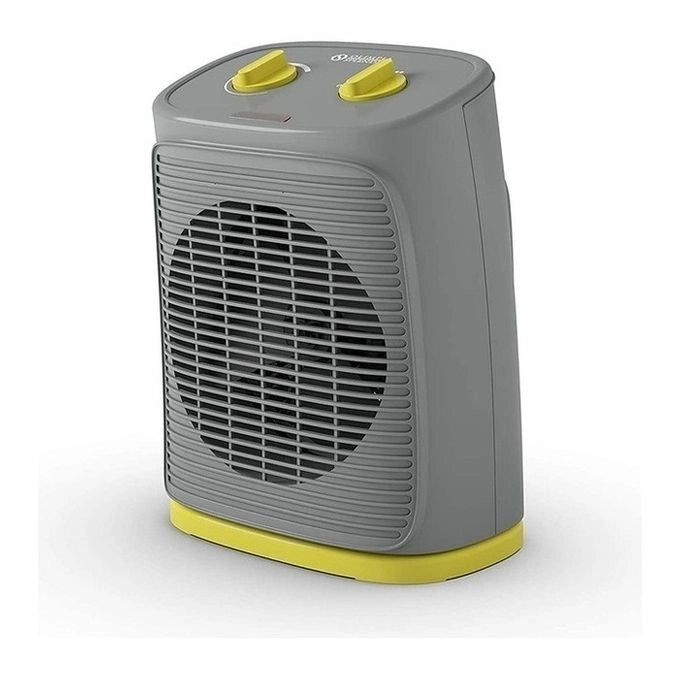 Olimpia Splendid Caldo Rock O Interno Grigio, Giallo 2000 W Riscaldatore ambiente elettrico con ventilatore