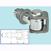 Cardine filettato per cancelli  Comunello Art. 120 - Attacco M20  1 Pz
