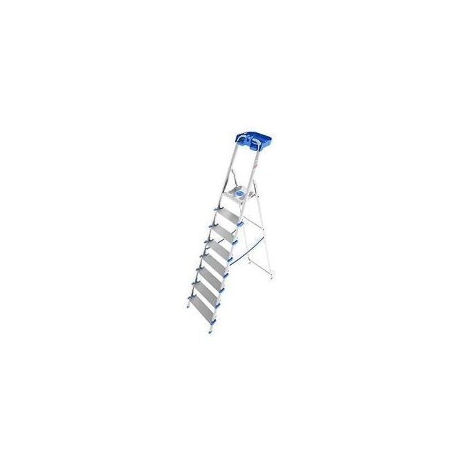 Colombo New Scal Atlantica 8 Scaletta con gradini Alluminio, Blu
