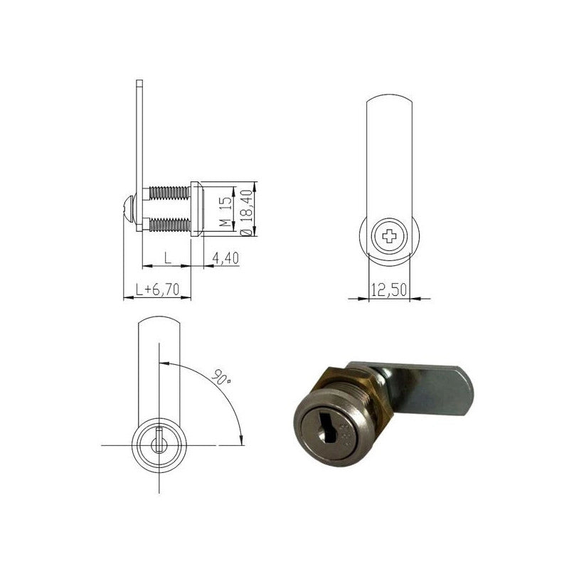 Cilindro Levetta Mm 10 160041 Omr