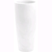 Vaso a Colonna Colore Bianco 33x70H cm in Resina per interni ed esterni