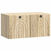 Mobile Porta TV da Muro Rovere Sonoma 59,5 x 31 x 30 cm