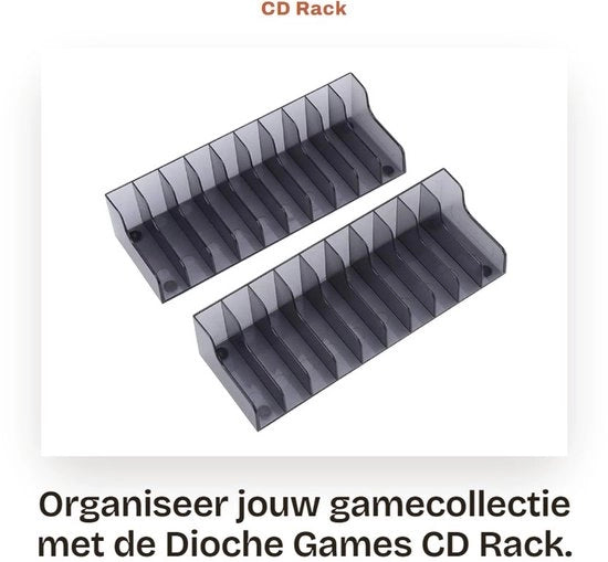 Supporto per schede di gioco per PS4/SLIM/PRO con capacità di grande capacità, fermo con ABS resistente e leggero, facile da installare.