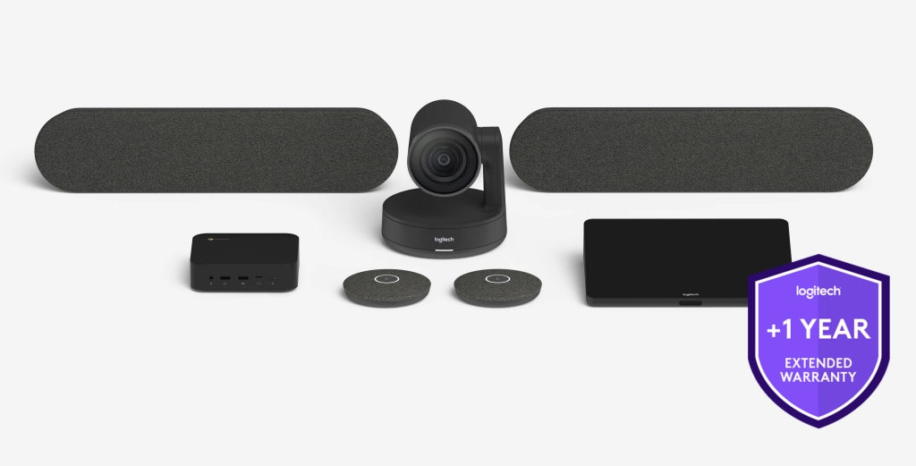 Logitech one year extended warranty for large room solution with tap and rallyplus 1 anno/i - 994-000110
