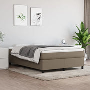 Struttura Letto a Rete a Molle Tortora 140x200 cm in Tessuto 3120866