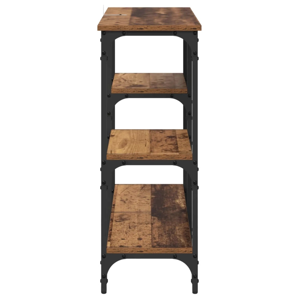 Tavolo consolle Legno vecchio 80 x 29 x 75 cm Legno multistrato 882211