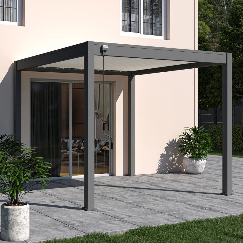 copy of Pergola bioclimatica Ombréa® VS autoportante 3x3M - Bianco