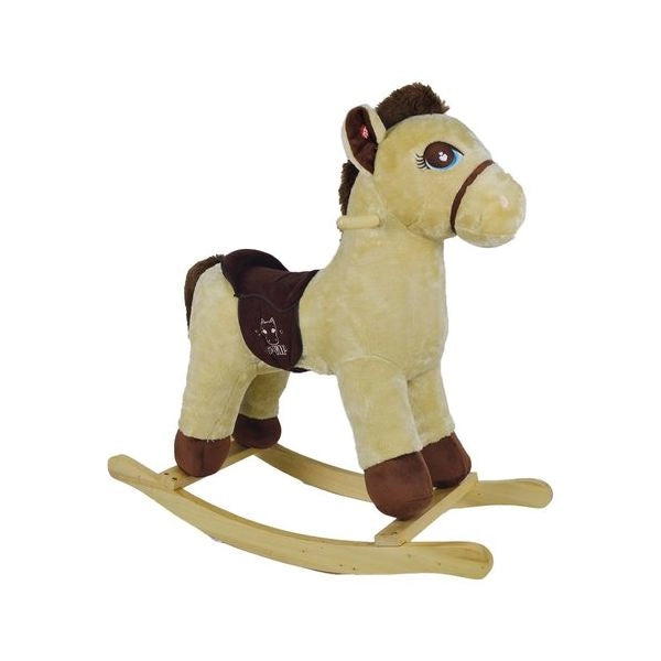 Cavallino dondolo ods 43405 my vip rocking horse con suoni beige