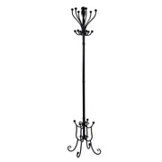 Appendiabiti a Stelo Ø34xh180 cm in Metallo Nero