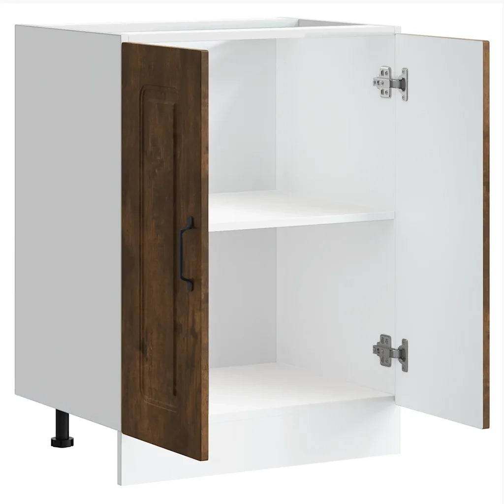 Mobile base lavello Kalmar Rovere Fumo 60x46x81,5 cm Truciolato 853442