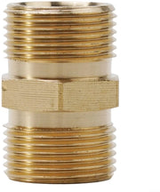 Adattatore di estensione di tubo per pompe ad alta pressione - M22 connessione - colore rame - adatto per pompe ad alta pressione - 2 pezzi