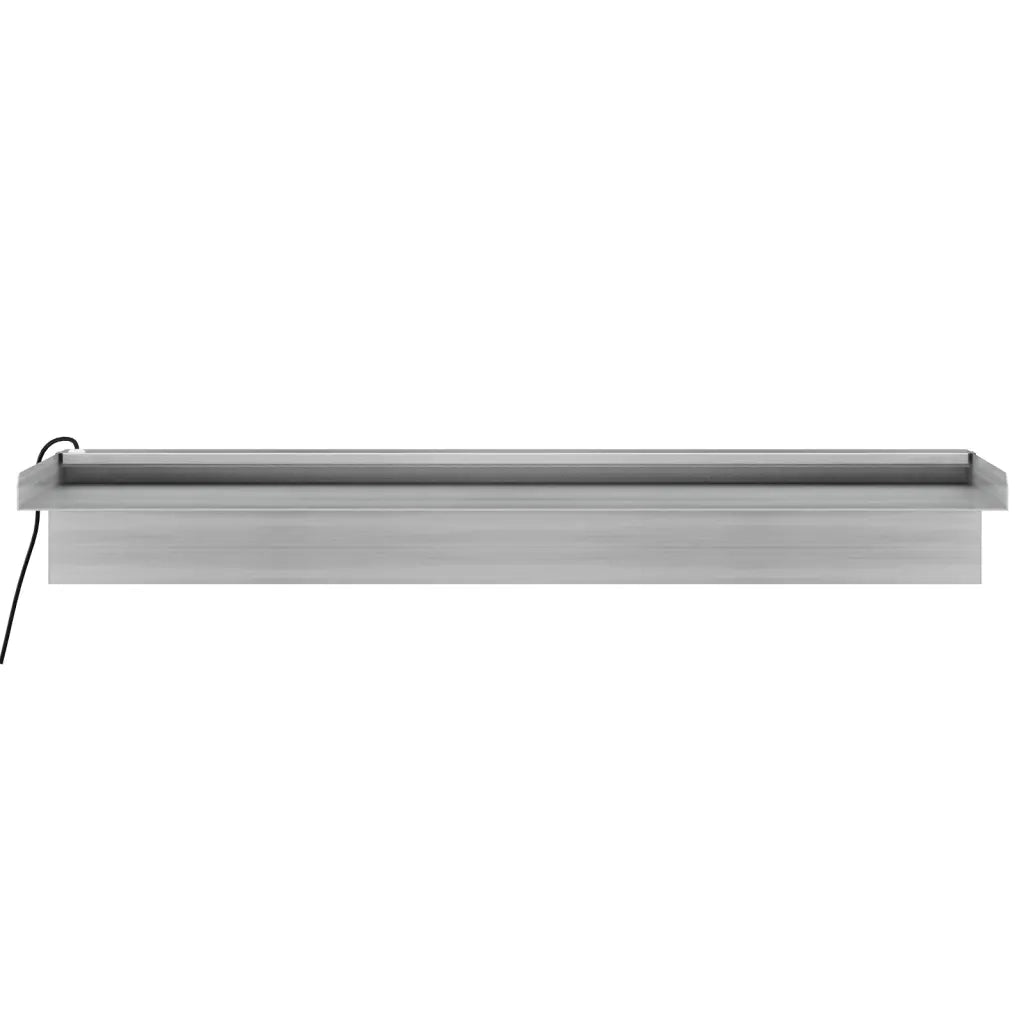 Sfioratore a Cascata con LED RGB Acciaio Inox 60 cm CFW2079481