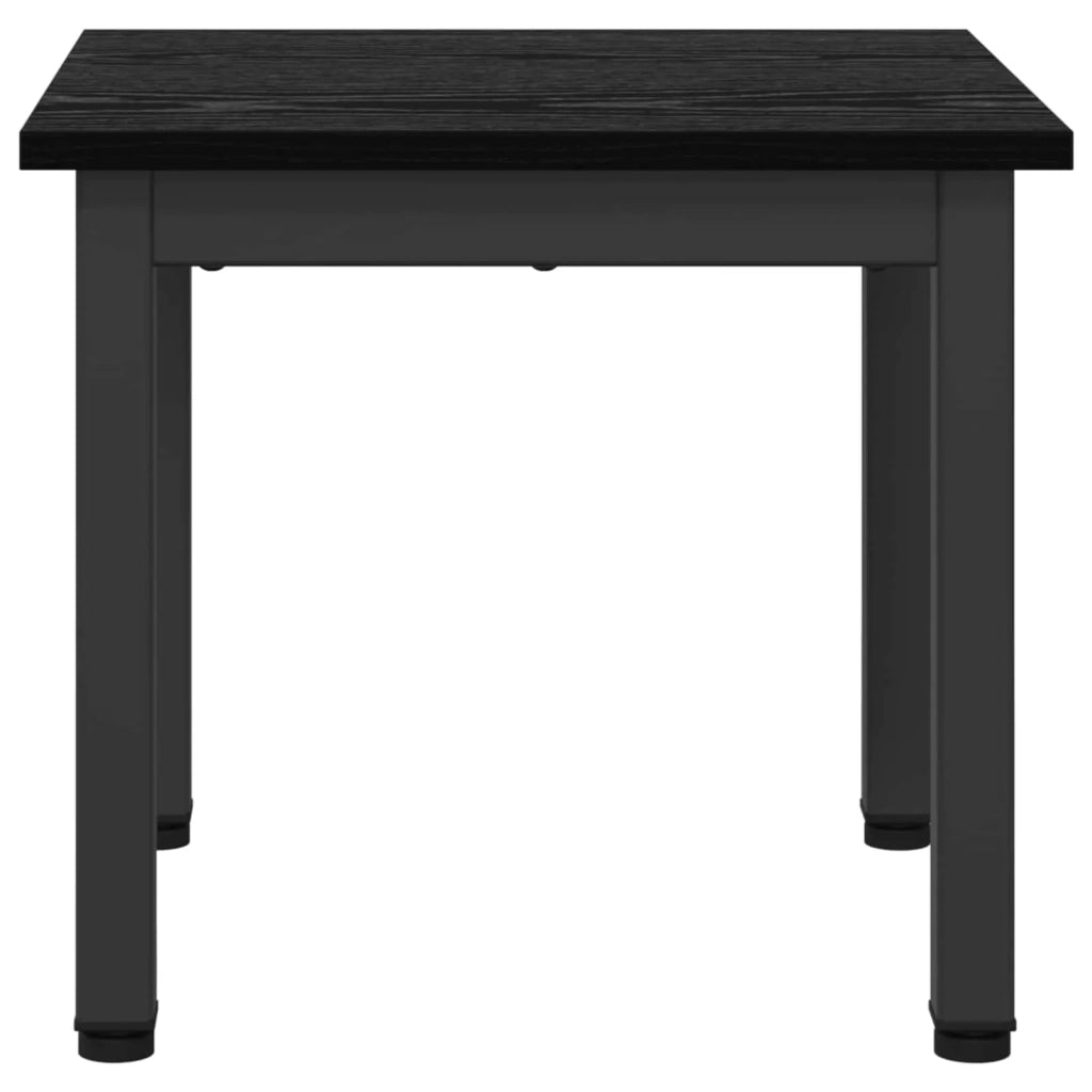 Tavolino da salotto Rovere Nero 40 x 40 x 36 cm