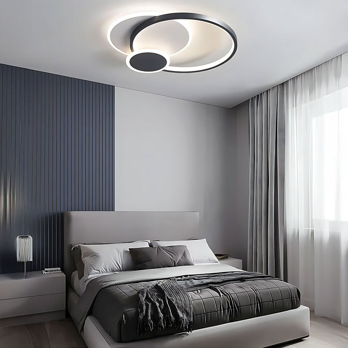 Lampada Da Soffitto App1709-c Black Led