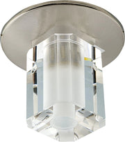 Plafoniera tonda SK-17 1xG4 cristallo satinato Candellux