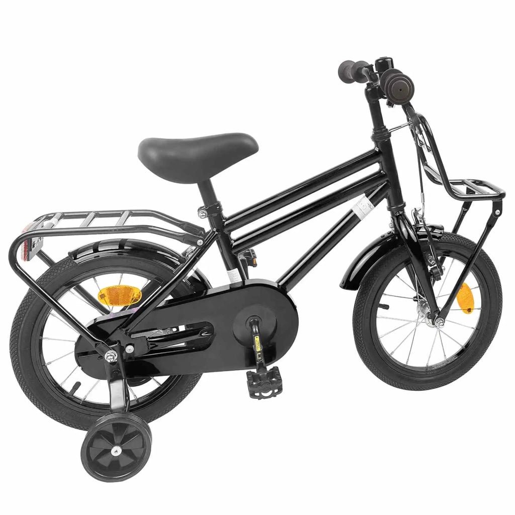 Bicicletta per Bambini 16 Pollici per bambini di 4-6 anni Nero 42009279