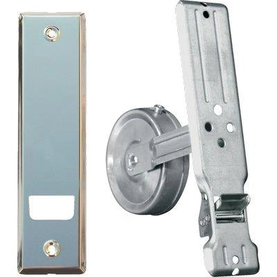 AVVOLGITORE INCASSO + PLACCA INOX - ZINCATO I.MM 185 MT  4- 5 pezzi