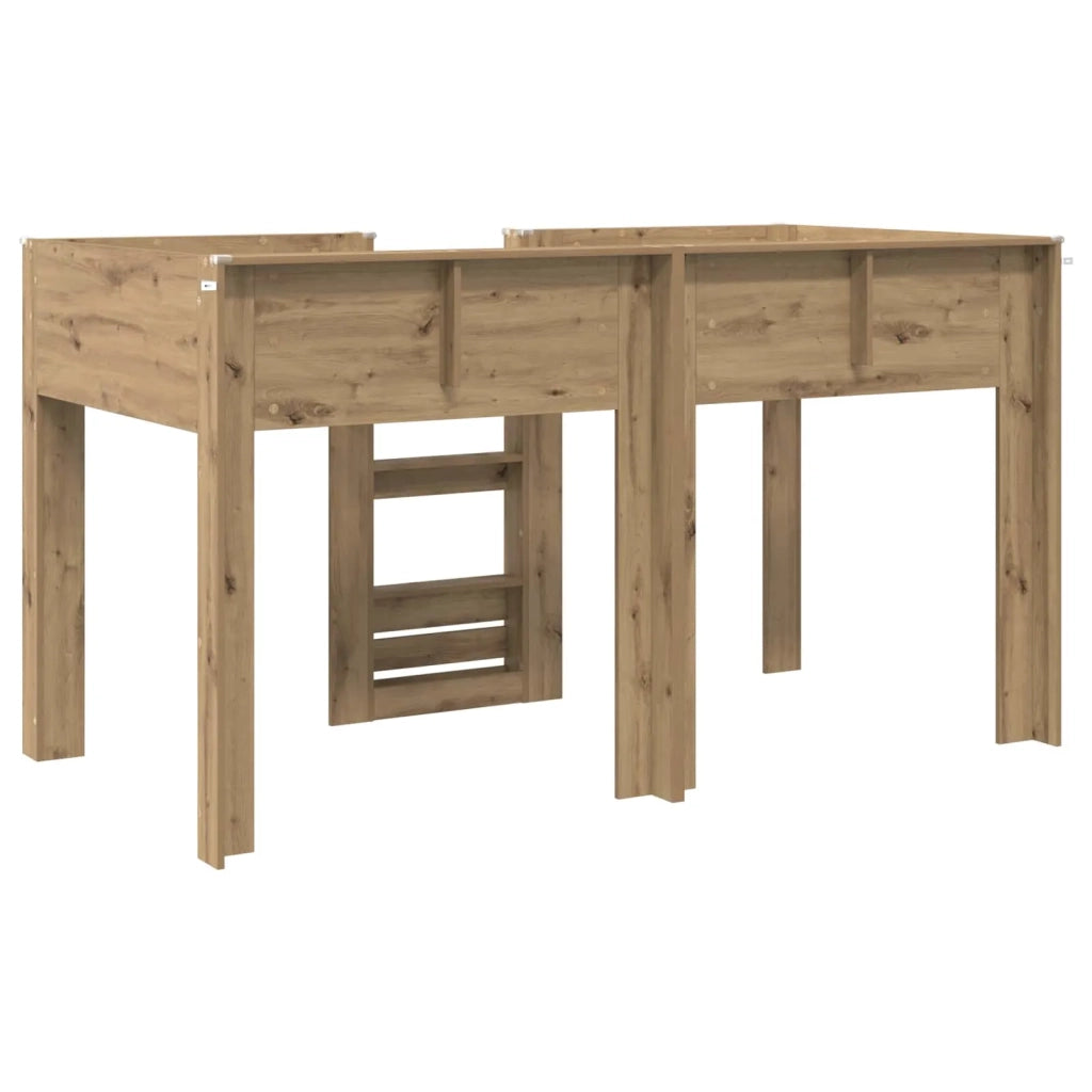 Letto a Castello per Bambini Rovere artigianale 100 x 200 cm 3410506