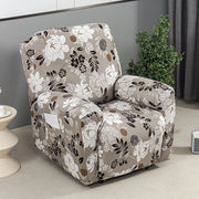 Set da relax per una persona con chaise longue oscillante e set da divano