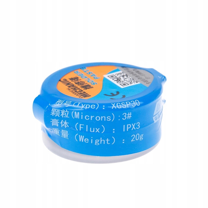 Pasta Saldante XG-30 16g – Formula Argento No Clean | Sn63/Pb37, 183°C
