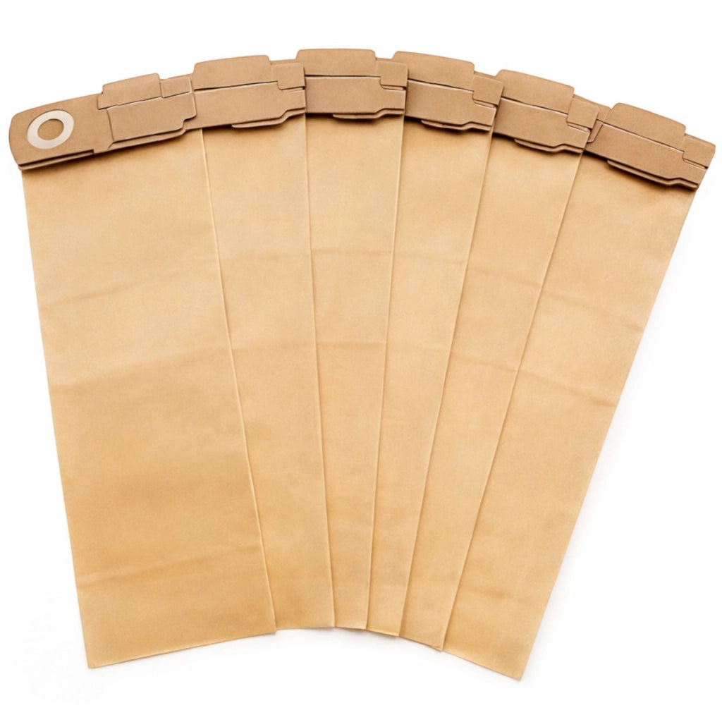 Kit 6 Sacchetti Aspirapolvere Compatibili Vorwerk Folletto VK120 VK121 VK122